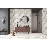 Глазурованный керамогранит Eternal Arascato Armoni 60x60 см 1.44 м² глянцевый цвет серый