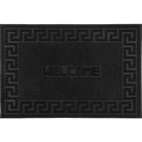 Коврик придверный Welcome 40x60 см цвет черный