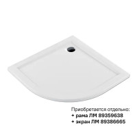 Душевой поддон Metakam Joy 1/4 Круга акриловый 80x80 см
