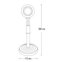 Проектор 16 RGB Camelion NL-280 цвет черный