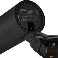 Трековый светильник Wolta WTL-GU10/01B светодиодный 50 Вт 5 м² цвет черный
