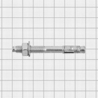 Анкер клиновой Sormat S-KA 8/10x72 мм 10 шт.