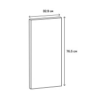 Фасад для кухонного шкафа Инта 32.9x76.5 см Delinia ID МДФ цвет зеленый