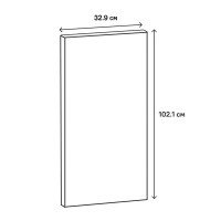 Фасад для кухонного шкафа Инта 32.9x102.1 см Delinia ID МДФ цвет зеленый