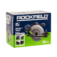 Пила циркулярная аккумуляторная Rockfield RF2310B, 20 В Li-ion без АКБ и ЗУ, 190 мм