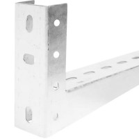 Консоль с опорой для крепления лотков 200 мм