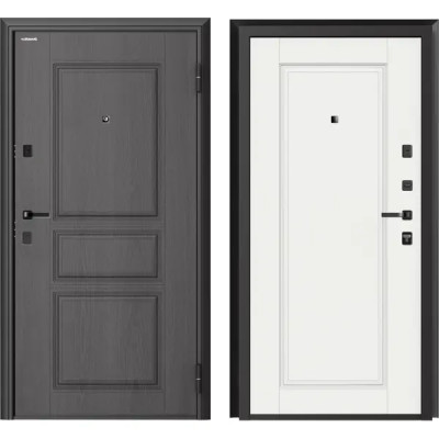 Дверь входная металлическая Квадро 88x205 см правая малибу