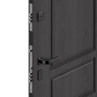 Дверь входная металлическая Квадро 88x205 см правая малибу