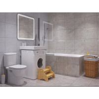 Унитаз-компакт Sanita Luxe Art Comfort WC.CC/Art/2-DM/WHT.G/S1 сиденье с микролифтом