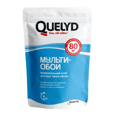 Клей для флизелиновых обоев Quelyd Мульти-обои 80 м²