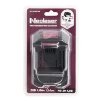 Аккумулятор Neolaser NB-20-4, 20 В Li-ion 4 Ач