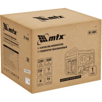 Генератор бензиновый MTX RS-3000, 2.2 кВт