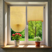 Штора-плиссе Room Decor LY-ETS-PB04 90x180 см полиэстер бежевый