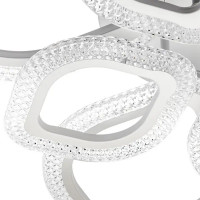 Светильник потолочный светодиодный Ritter Teramo с пультом управления 41 м² регулируемый белый свет цвет белый