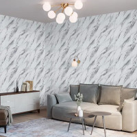 Обои флизелиновые Palitra Home Lovewall серые 1.06 м HC72319-14