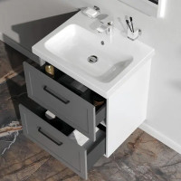 Корпус тумбы подвесной AM.PM Force M9FCFUX0602WM 66x57x44.6 см цвет белый матовый
