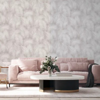 Обои флизелиновые Wallsecret Flamingo бежевые 1.06 м 8828-11