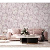 Обои флизелиновые Wallsecret Flamingo пудровые 1.06 м 8828-13