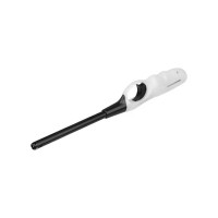 Пьезозажигалка бытовая многоразовая цвет белый