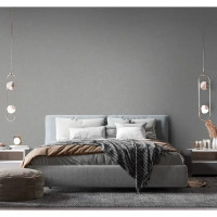 Обои флизелиновые Wallsecret Oslo серые 1.06 м 8967-16