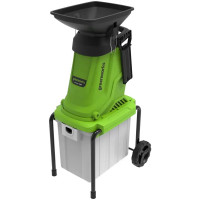 Измельчитель садовый электрический Greenworks 2800 Вт