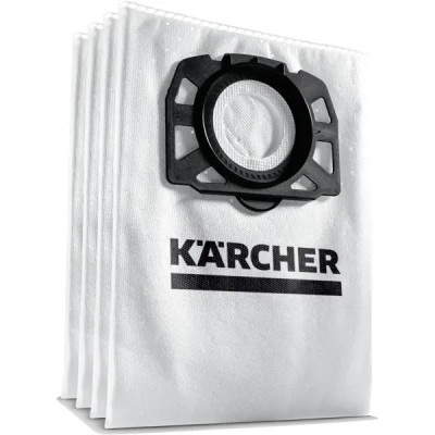 Мешки тканевые для пылесоса Karcher WD4/5/6 2.863-006.0 30 л, 4 шт.