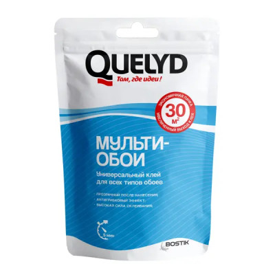 Клей для флизелиновых обоев Quelyd Мульти-обои 30 м²