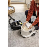 Пылесос моющий Karcher SE 4, 1000 Вт, 4 л, цвет черный/белый