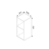 Корпус пенала подвесного AM.PM Force M9FCCUX0301WM 70x30x32 см цвет белый матовый