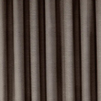 Штора на ленте Sahara 140x280 см цвет шоколадный 2 шт.