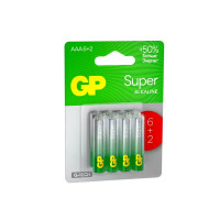Батарейка алкалиновая GP 24A ААА 8 шт.