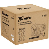 Генератор бензиновый MTX RS-4000E, 3.3 кВт