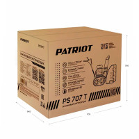 Снегоуборщик бензиновый PATRIOT PS 707 T 66 см 7 л.с.