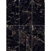 Глазурованный керамогранит Arcadia Ceramica Torino Black High Gloss 60x120 см 1.44 м² глянцевый цвет черный