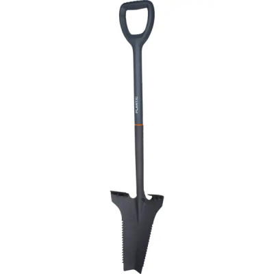 Лопата силовая Plantic Pro 116 см углеродистая сталь с черенком