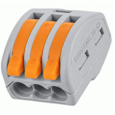 Клемма соединительная TDM Electric СК-413 3-проводная 2.5 мм 50 шт.