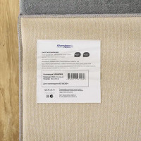 Ковер Cashmere 80x150 см полиэстер XMR-11 цвет серый