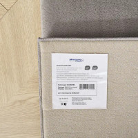 Ковер Cashmere 160x230 см полиэстер XMR-03 цвет светло-серый