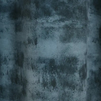 Штора на ленте 160x280 см цвет синий