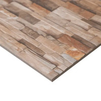 Глазурованный керамогранит Concor Slate Rock Beige 30x60 см 1.08 м² матовый цвет бежевый камень