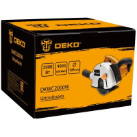 Штроборез Deko DKWC2000W, 2000 Вт, 125 мм