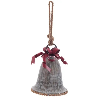 Елочная игрушка Колокольчик 813267 29x22 см коричневый