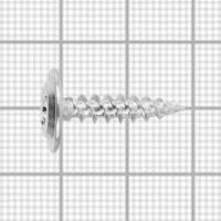 Саморезы по металлу потайные острые оцинкованные 4.2x19 200 шт.