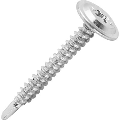 Саморезы по металлу потайные со сверлом со сверлом оцинкованные 4.2x32 100 шт.