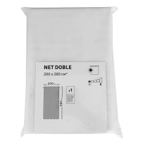 Тюль на кулиске Net Doble 200x280 см цвет белый