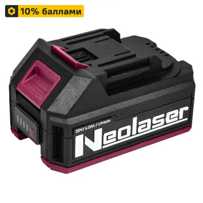 Аккумулятор Neolaser NB-20-6, 20 В Li-ion 6 Ач