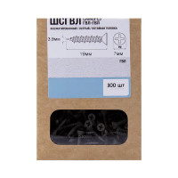 Саморезы по гипсоволокну потайные острые фосфатированные 3.9x19 мм 300 шт.