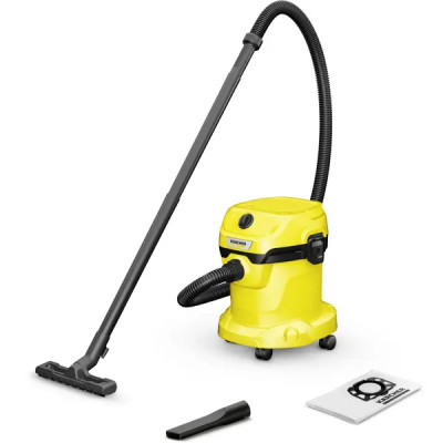 Пылесос строительный Karcher WD2 PlusV-15/4/18, 1000 Вт, 15 л