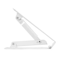 Кронштейн для полки Larvij складной 20x20 см нагрузка до 35 кг металл цвет белый