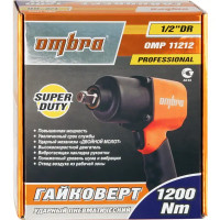 Гайковерт пневматический ударный Ombra OMP11212, 1200 Нм